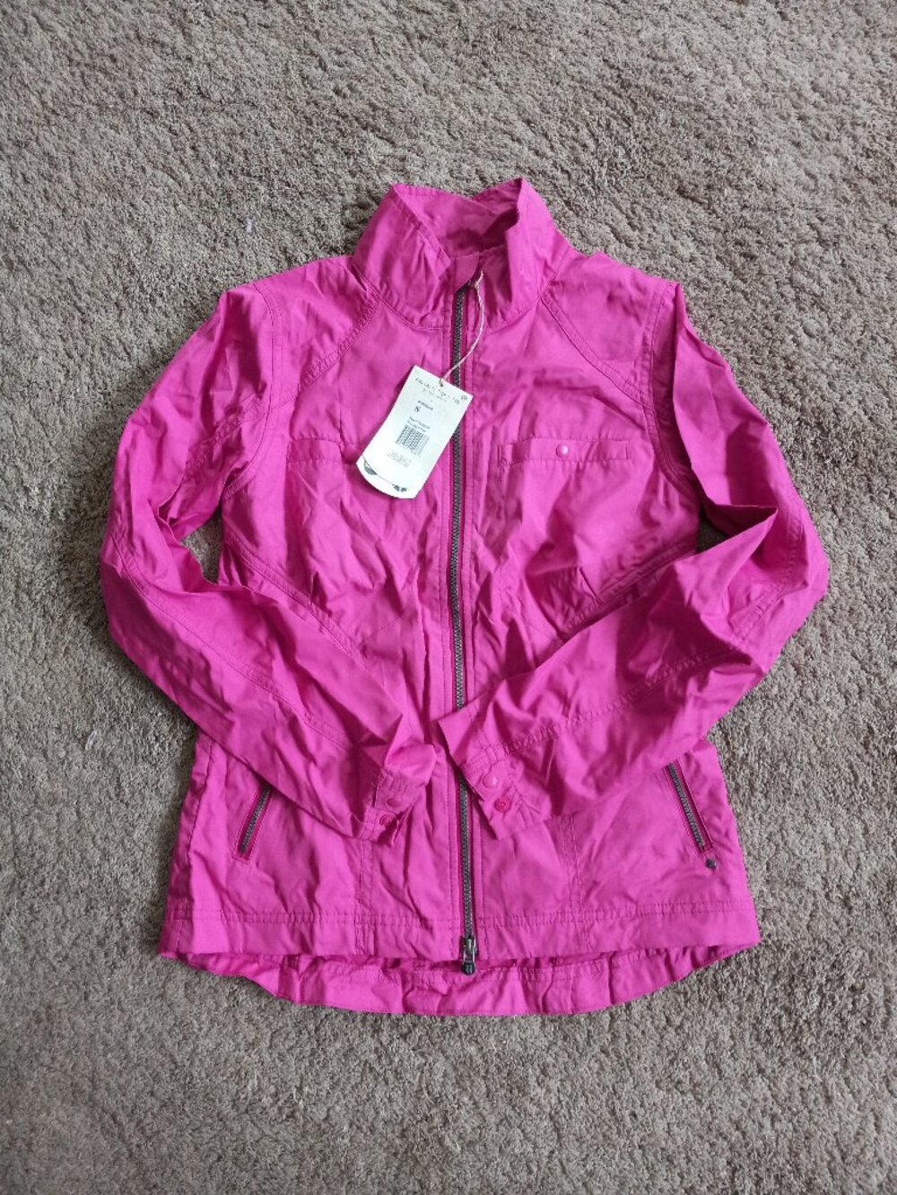 Royal Robbins Dragon Fruit Pack-n-Go Jacket S NWT